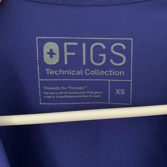 Zamora FIGS scrub top - Limited Edition Royal Blue - Picture 2 of 2